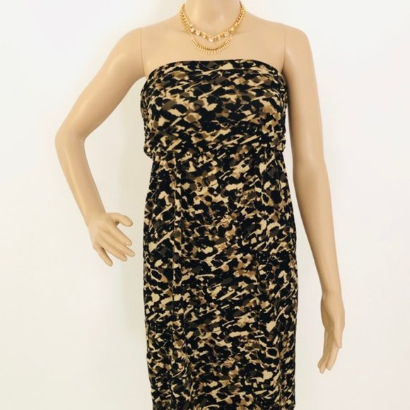 New! ANN TAYLOR Sexy Strapless Dress - Picture 2 of 5